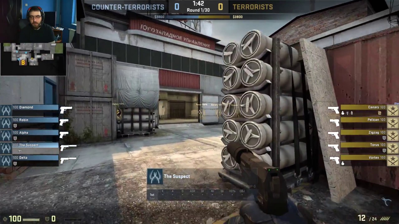 TRIGGERS IN THE MIDDLE OF THE MATCH! - TVonTV! CS:GO Overwatch #7