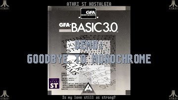 GFA Basic part 38: Goodbye to monochrome demo