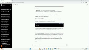 pip install dependencies from requirements txt