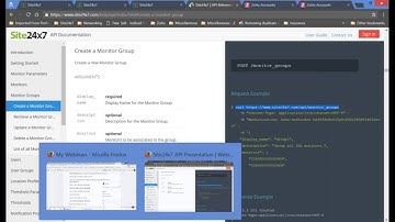 Site24x7 Restful API