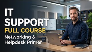 IT Support Full Course: The Ultimate Helpdesk & Networking Primer