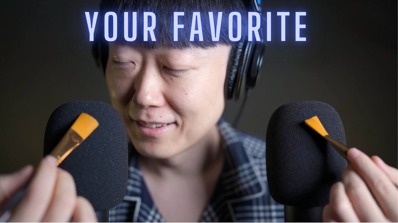 ASMR | Trigger Digging No.2 - Back of the Mic Brushing