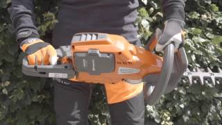Learn about Husqvarna Pro Battery Hedge Trimmers