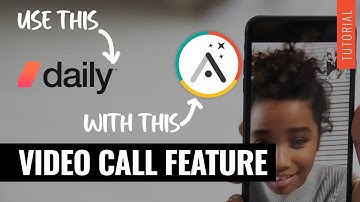Adalo Tutorial: How to use the Video Chat Component by Daily.co