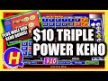 10 triple power keno plus nice wolf run keno bonus