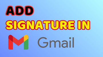 How to Add Email Signature in Gmail (Step-by-Step Guide) | Add Signature in Gmail