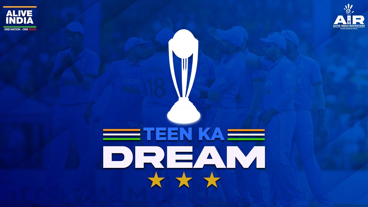 Teen Ka Dream - India World Cup Fan Anthem | Alive India Rockstars ft. Nibedita Pradhan