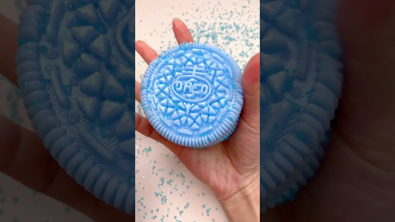 FUFUSQUISHY ASMR Blue Oreo