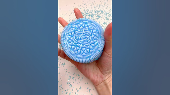 FUFUSQUISHY ASMR 🍪🍪 blue oreo
