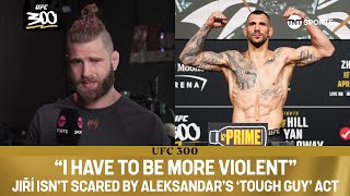 Jiří Procházka doesn't believe Aleksandar Rakić's "tough guy" act ahead of their #UFC300 fight 😅