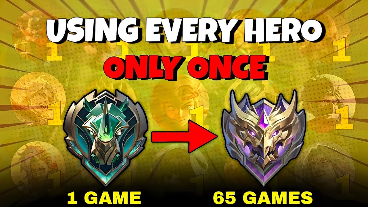 Я играл каждым героем только один раз — от эпического до мифического.