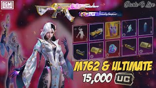 NEW ULTIMATE IN BGMI | LUMINOUS MUSE SET & M762 CRATE OPENING IN 15,000 UC | DARLO IS LIVE