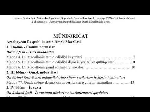 Video: Təhsil Müəssisələrinin Sertifikatı Necədir