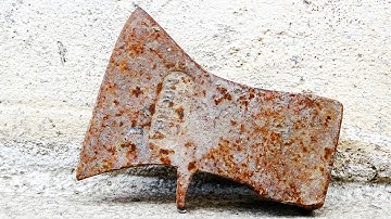 Restoration Rusty SOVIET Axe - Moscow