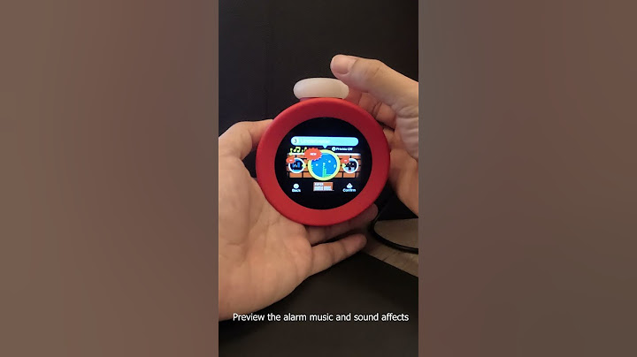 Nintendo Alarmo - Setting up the Alarm Sequence