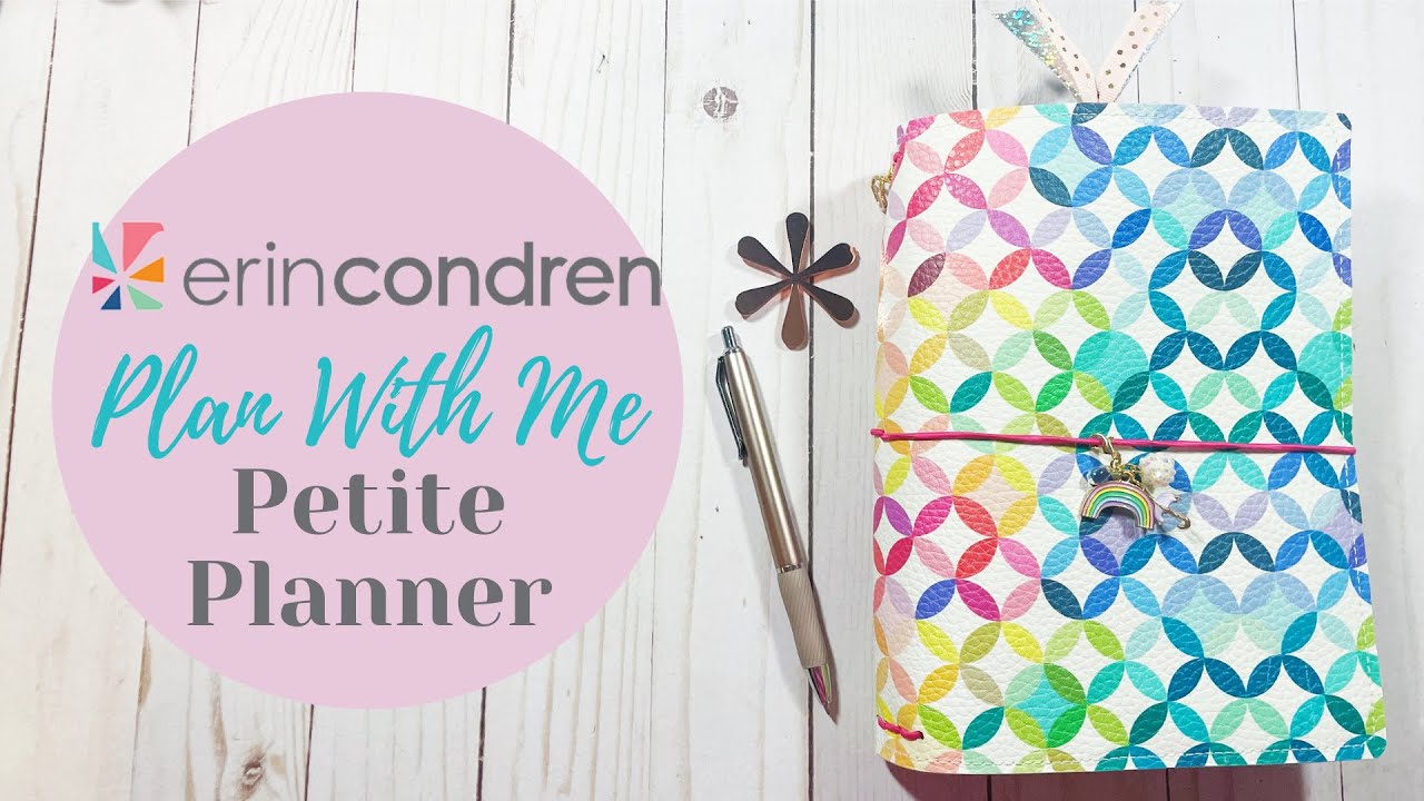 Erin Condren Petite Planner SetUp April 2021 YouTube