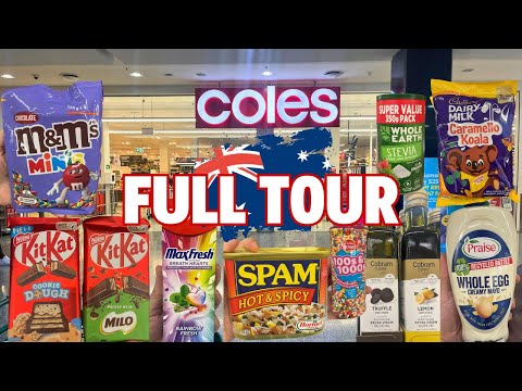 Coles Supermarket Walking Tour - Sydney, Australia