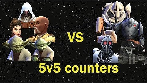 5v5 - JKR vs full GG Droids Relics