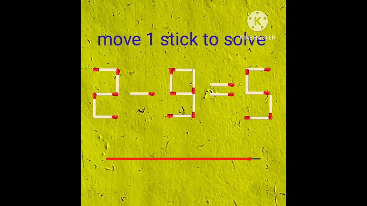 move 1 stick to solve fix the equation #matchstick game #puzzles game