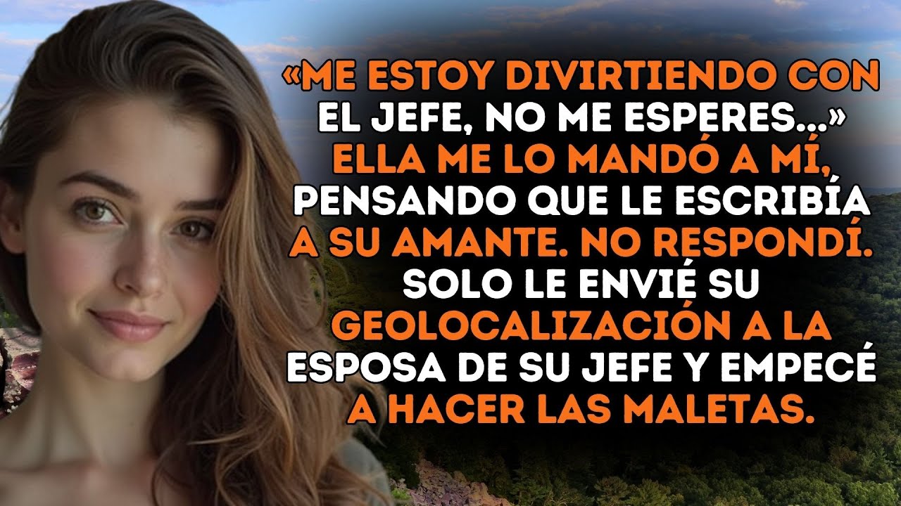 «¡NUNCA LO SABRÁS!» — SE REÍA ELLA MIENTRAS SE DIRIGÍA HACIA EL JEFE.OLVIDÓ QUE YO...