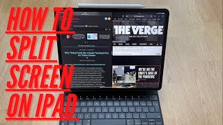 How To Split Screen (Multitask) on iPad 👌 [4K]