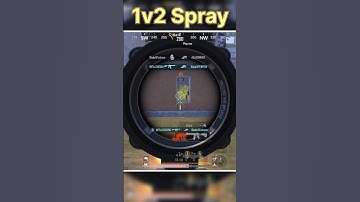 Quick 1v2 spray in competitive #shorts #bgmi #bgis #viral #shortfeed