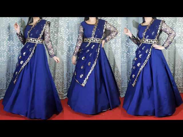 Designer Party Wear Look Unique Style Gown With Dupatta Set – Clothing  Crown - Women's Clothing Store