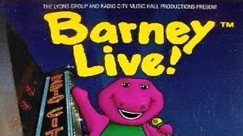 Barney Live In New York City Curtain Call 1994 Audio Music 