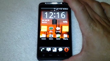 HTC Thunderbolt Running Das Bamf (with Sense 3.0)