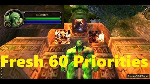 Priorities for Fresh 60s in Phase 4