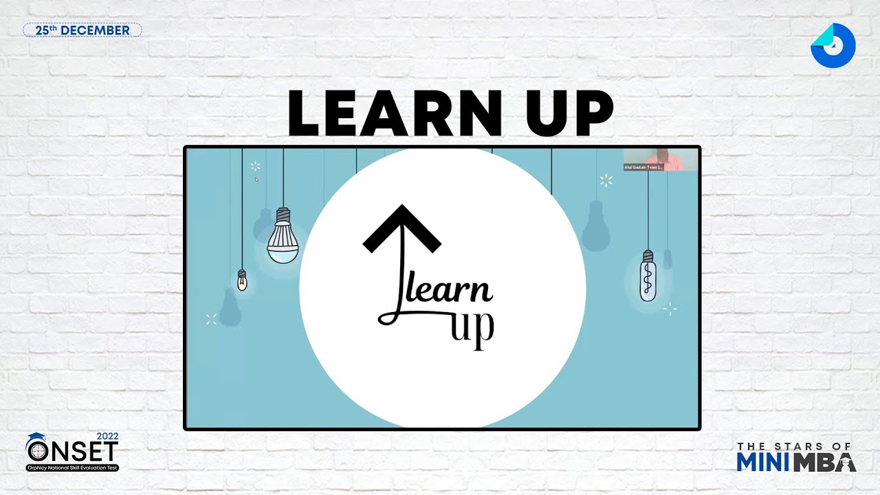 Learn Up | Orphicy MiniMBA For Teen | Shark Tank Finale | Business Plan Competition