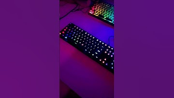 Best Affordable RGB Mechanical Keyboard ⌨️ 💻 #shortsvideo #youtubeshorts #shorts