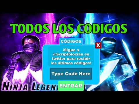TODOS los 🔥CODIGOS para NINJA LEGENDS 2023