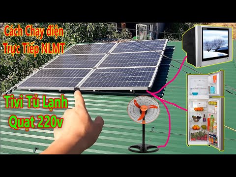 Video: Các tấm pin mặt trời cần ánh sáng mặt trời trực tiếp hay chỉ cần ánh sáng?