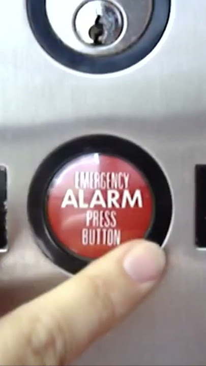 Ringing the #elevator #alarm #classic