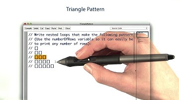 Triangle Pattern - Intro to Java Programming