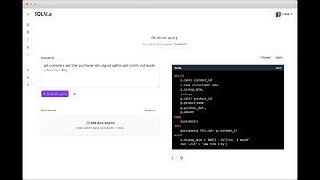 Effortlessly Generate Precise SQL Queries with AI for Accurate Data Analytics [SQLAI.ai]