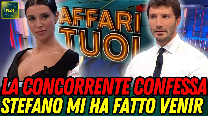 🟥AFFARI TUOI - LA CONCORRENTE SVELA LA RIVELAZIONE INCREDIBILE "STEFANO MI HA FATTO VENIRE..."