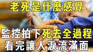 人老死是什麼感覺？台灣醫院監控，真實拍下人死去全過程，死亡原來是這樣的……看完讓人淚流滿【曉書說】