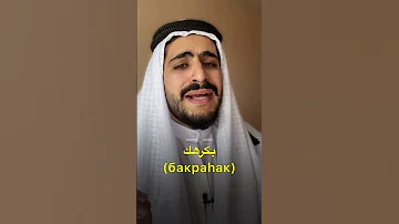 Важная фраза на арабском 😁