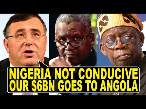 Tinubu & FDI Rejection As Total CEO Reveals Angola $6B Oil Deal Instead Of Nigeria, Dangote Agrees