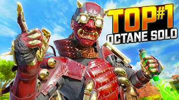 Rank 1 Octane SOLO in Apex Legends! 25 KILLS and 5K Damage