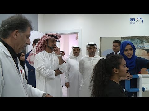عمار النعيمي يتفقد مستشفى ثومبي للعلاج الطبيعي وإعادة التأهيل في عجمان
