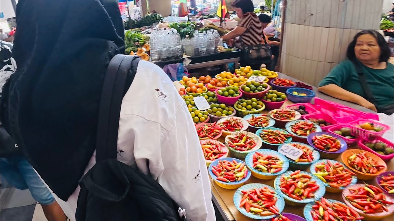 Jalan Beli Sayur Market Sibu