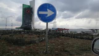 دوار الساعة ( دوار درع الفرات) في مدينة أعزاز | سوريا