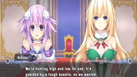 100% SplitPlaythru Hyperdimension Neptunia US 059 Leanbox dungeon 