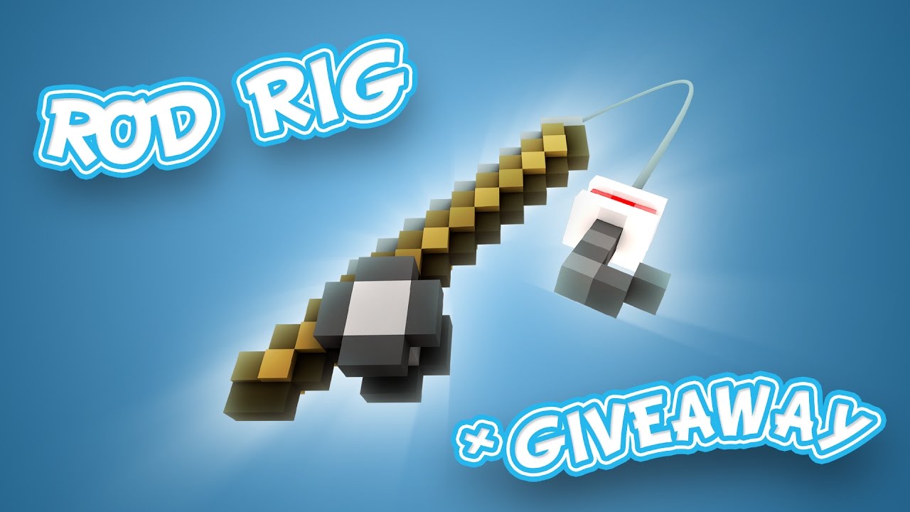 Week 3 Free Minecraft Rod Rig Giveaway Gradefx Youtube