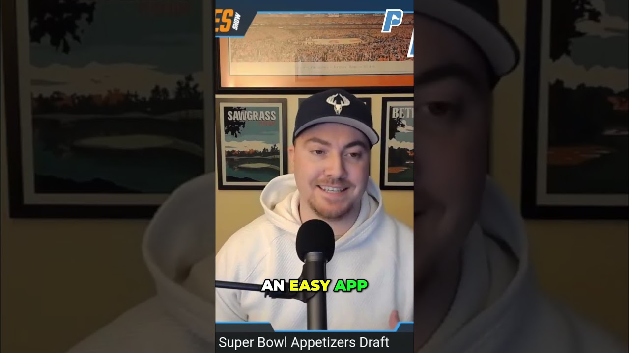 Super Bowl Appetizer Draft: Your Ultimate Game Day Picks! #shorts