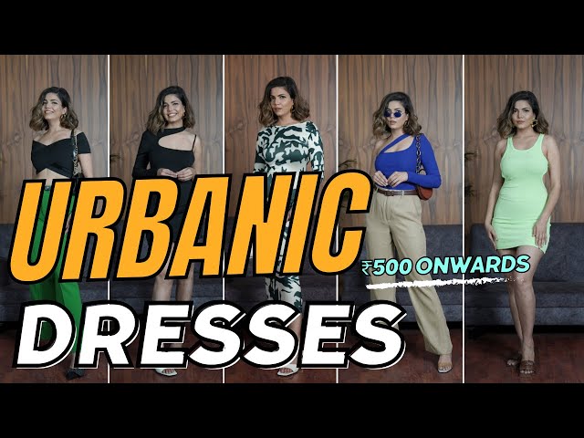 Loved These URBANIC Dresses from Rs.500 Onwards | Trendy Dresses | Kiran  Khokhar - YouTube