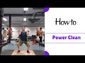 50+ Power Clean Crossfit Workout